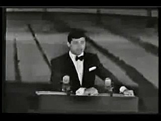Dean Martin sings "3 Coins in the Fountain" for 1955 Oscars