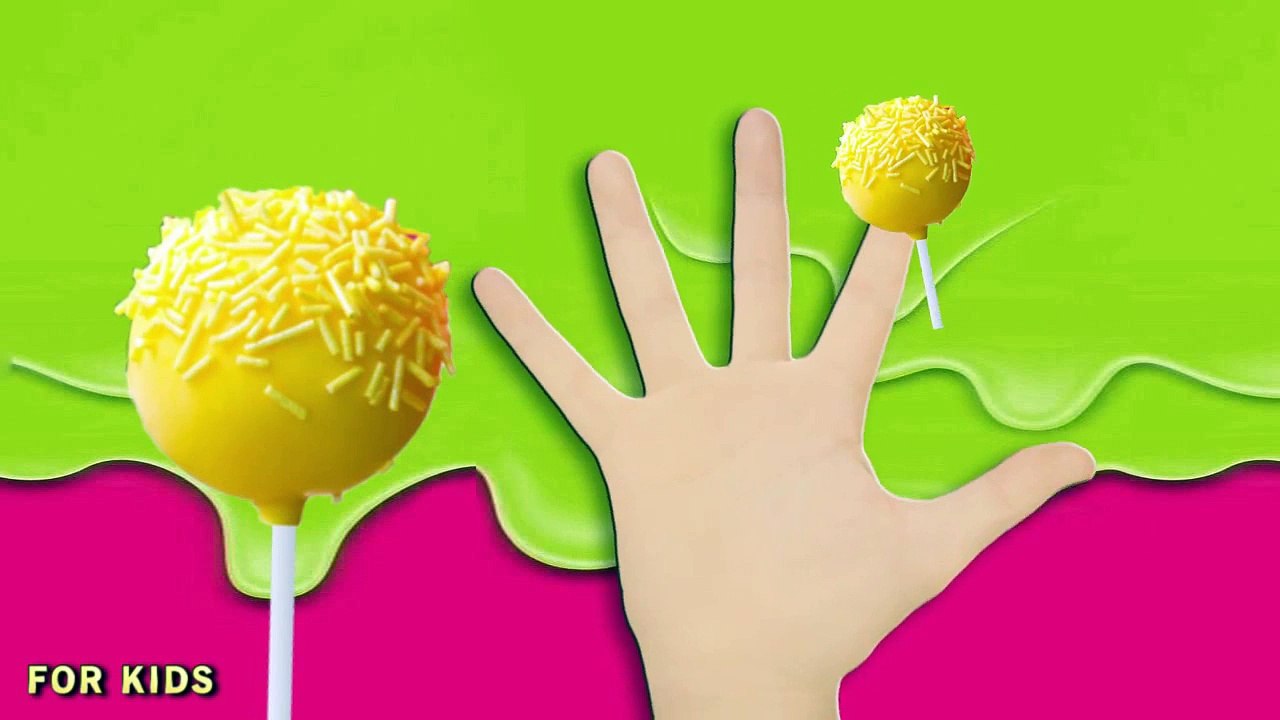 Cake Pop Finger Family Nursery Rhyme - Finger Family Song - Children Songs