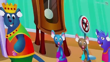 KID SONGS TV E13 Hickory Dickory Dock Nursery Rhyme   Cartoon Songs for Children   FULL HD 1080