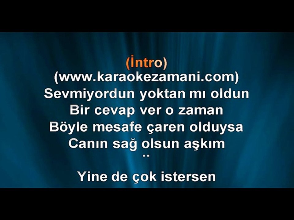 Hadise - Kalbine Yalan Bulma - 2011 TÜRKÇE KARAOKE