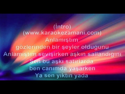 Hakan Altun - Aklın Bende Kalmasın - 2008 TÜRKÇE KARAOKE