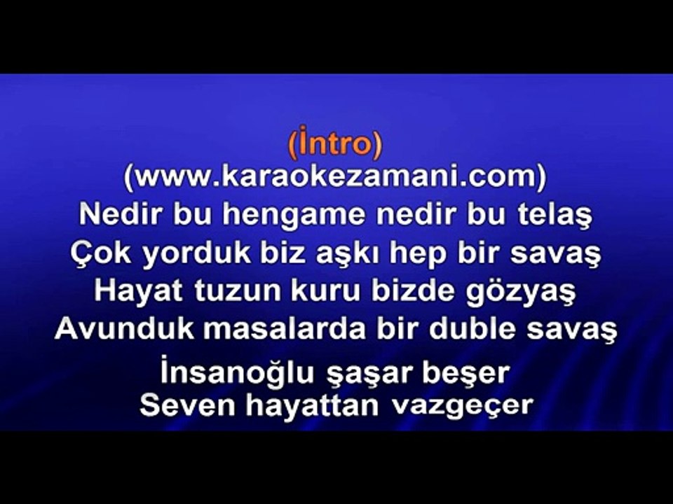 Hakan Altun - Ask Lütfen Gel - 2015 TÜRKÇE KARAOKE