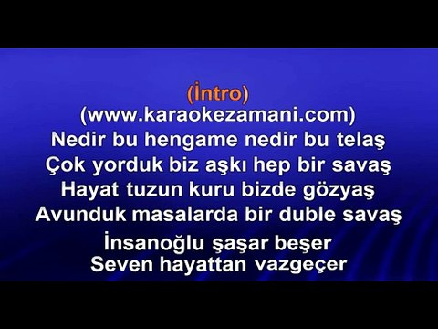 Hakan Altun - Ask Lütfen Gel - 2015 TÜRKÇE KARAOKE