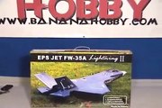 F 35 Lightning II EDF Jet!  What's In The Box Review!