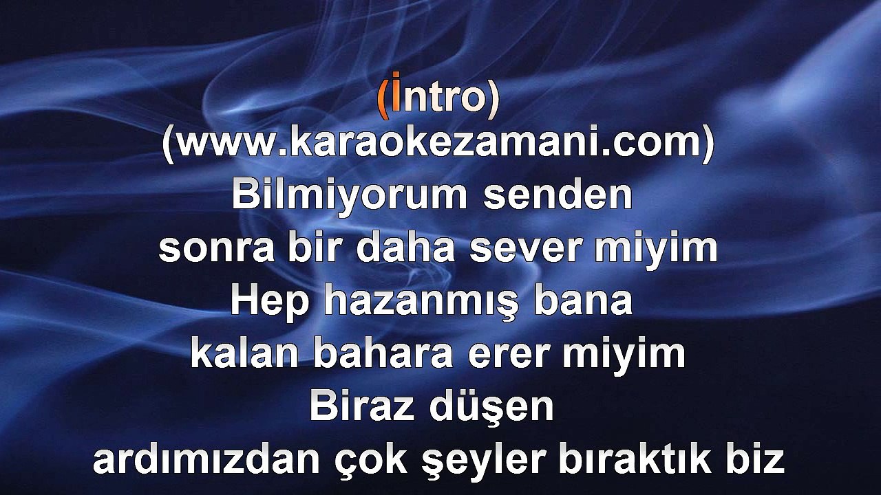 Hakan Altun - Ayrılık Olmasaydı - 2003 TÜRKÇE KARAOKE