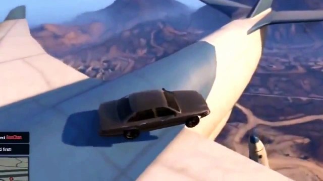 GTA 5 Online Impossible Cargo Plane Stunts
