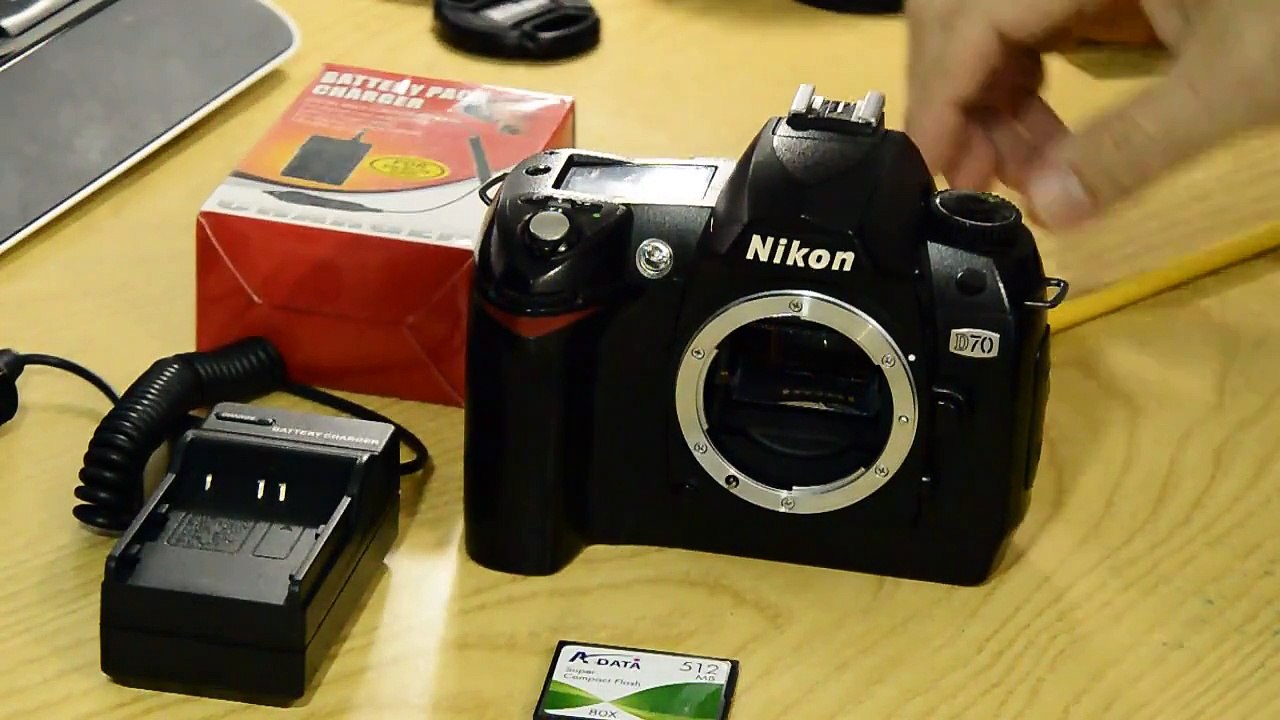 Camara Nikon D70, Video explicativo del articulo en venta, Venezuela