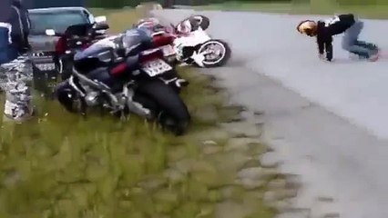 Motorcycle Stunts Gone Bad And Hot Funny HD YouTube