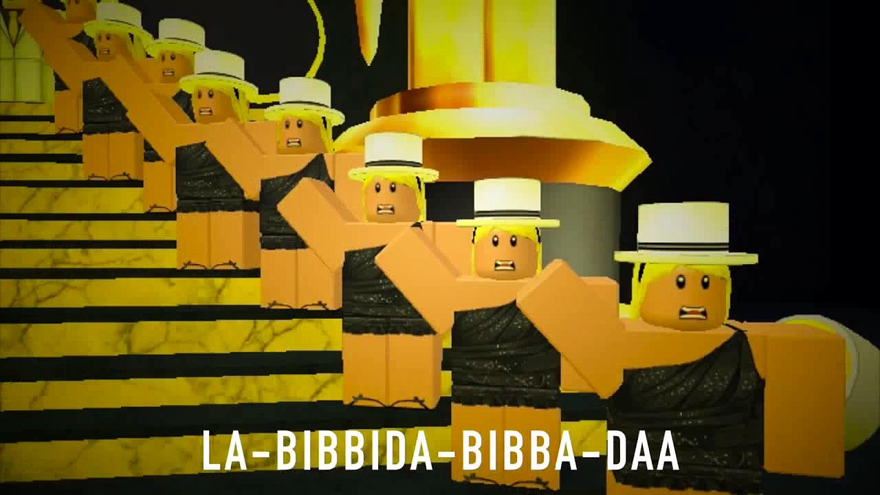 La-Bibbida-Bibba-Dum Roblox Music Video (Walking Dead Parody)