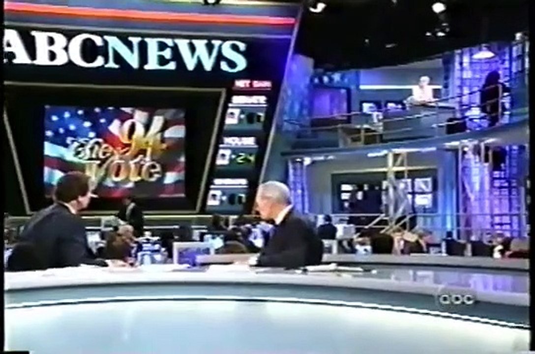 1994 Election NIght Coverage Part 13: ABC and NBC