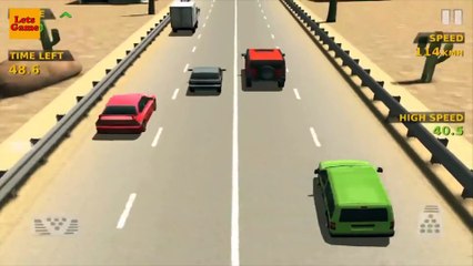 Jeux de course de voiture - dessin animé cars