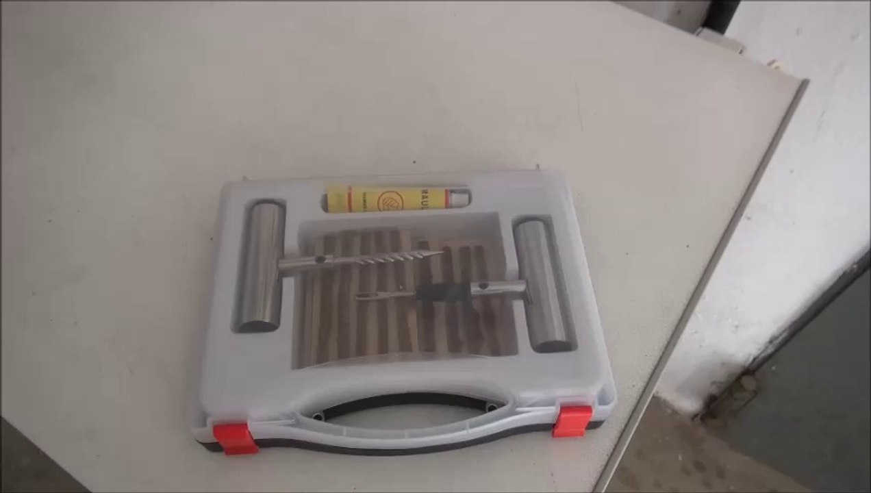 Unboxing: reifenreparatur-set