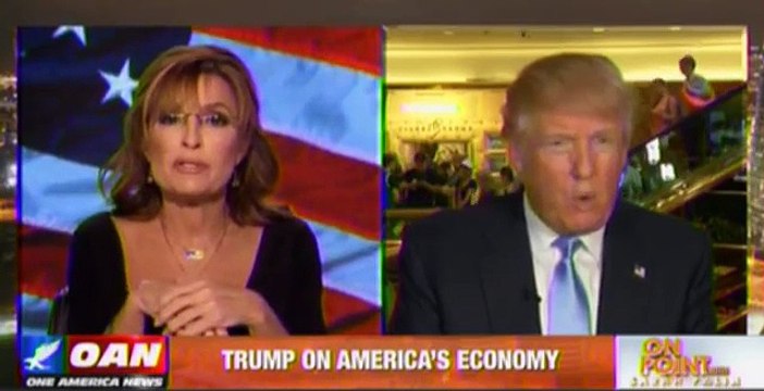 •Sarah Palin interviews Donald Trump On Point With Sarah Palin • Donald Trump • 8_28_15 •