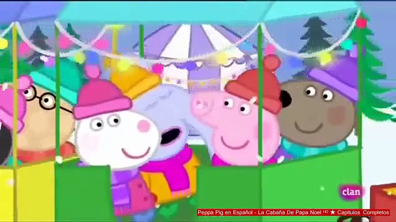 Peppa Pig en Español - La Cabaña De Papa Noel ᴴᴰ ★ Capitulos Completos
