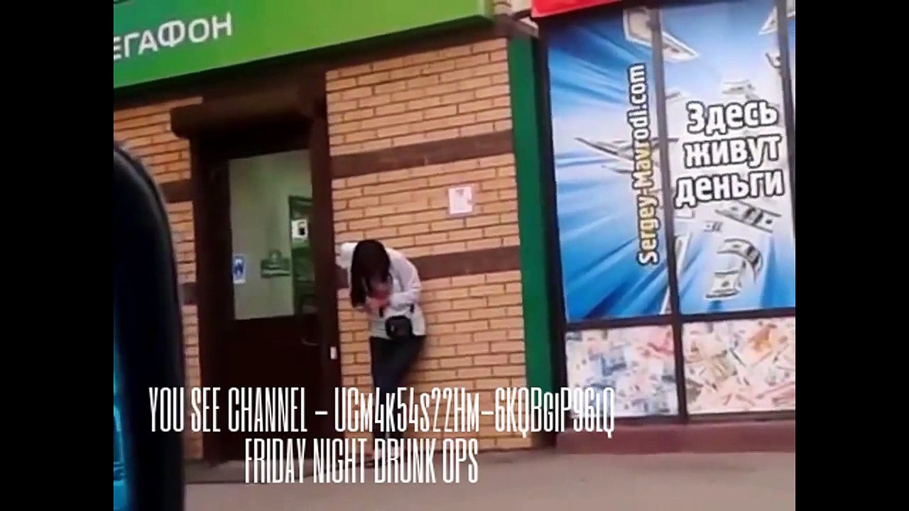 Drunk Girl Fail Compilation Video  4
