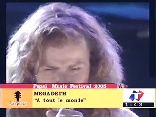 Megadeth A Tout le Monde Live in Argentina 2005