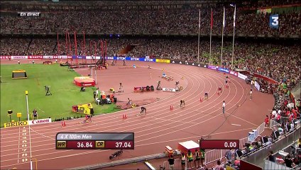 4x100m - Finale Homme | Championnat du monde Pékin 2015