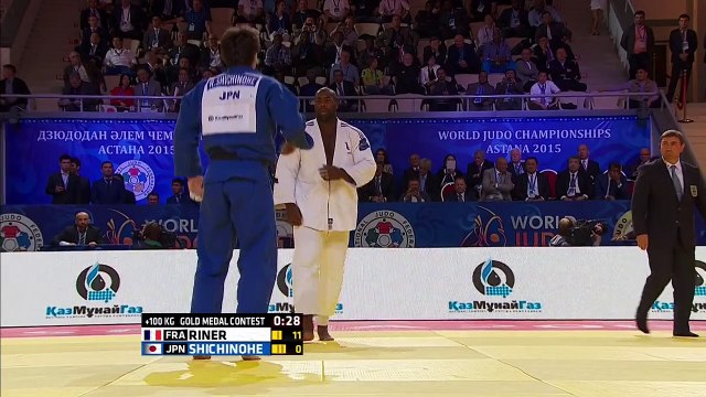 Judo : Teddy Riner champion du monde 2015