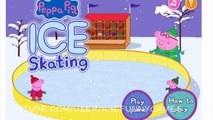 Peppa Pig English Game Ice Skating | peppa pig games