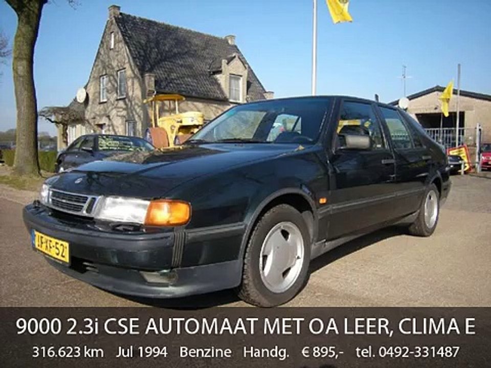 Saab 9000 2.3i CSE AUTOMAAT MET OA LEER, CLIMA ENZ