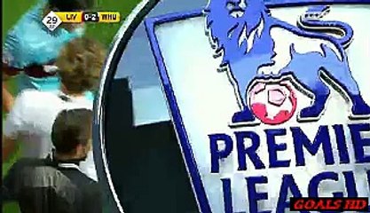 Goal Mark Noble - Liverpool 0-2 West Ham 29.08.2015 HD