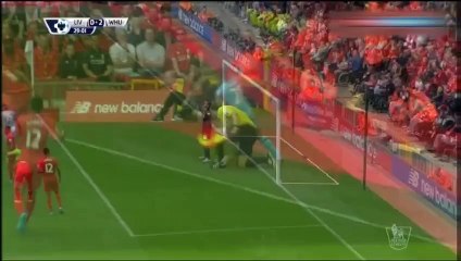 الهدف الثاني لويست هام في مرمي ليفربول
