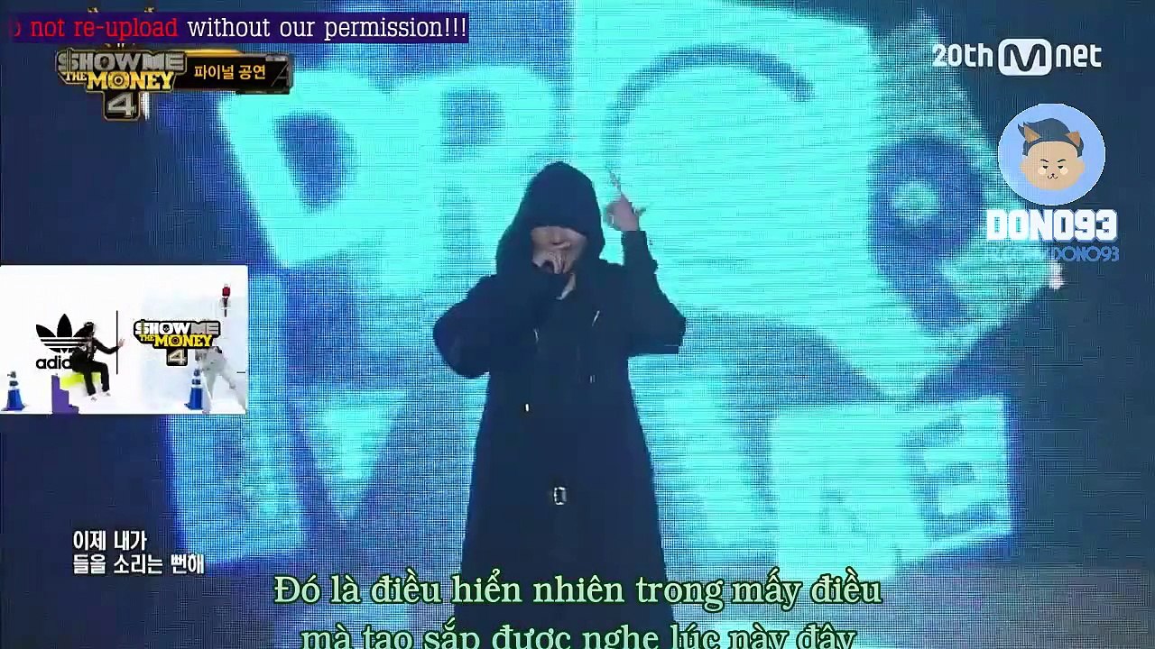 [DONO93][VIETSUB] 150829 Song Min Ho (ft B-Free) - 'Victim' + 'Cheers' @ SMTM4 Finals