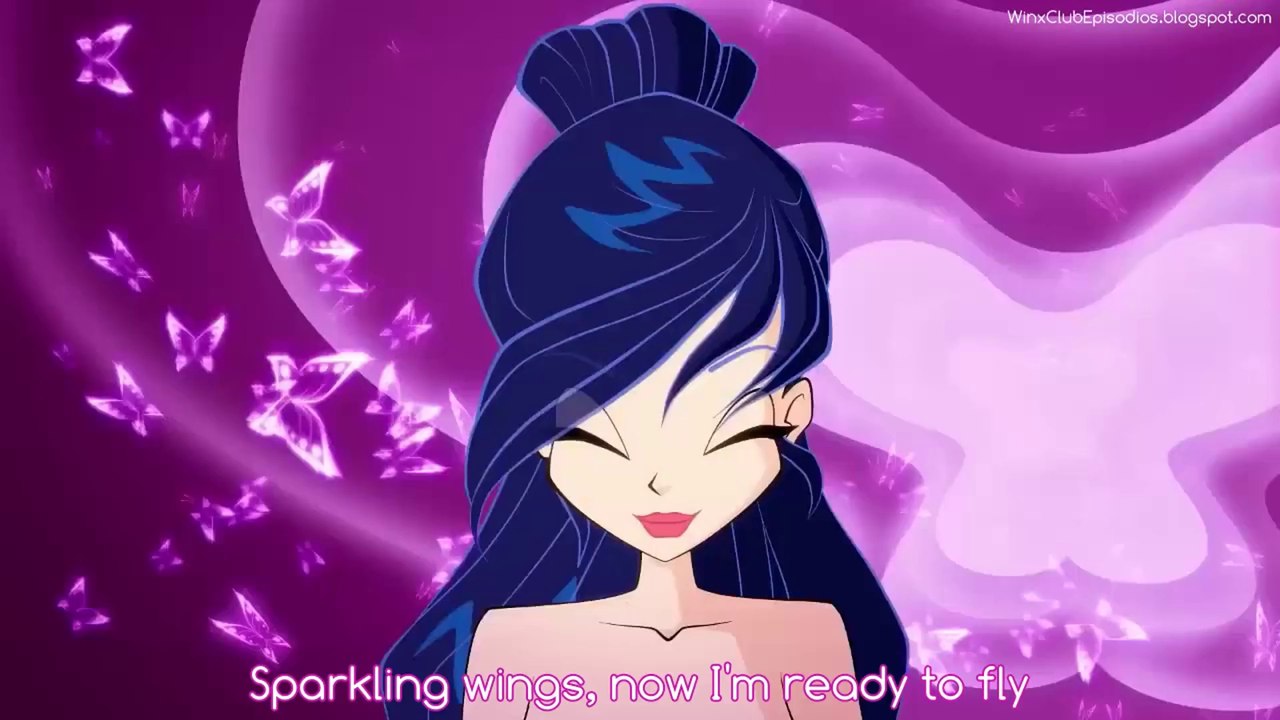 Winx Butterflix English [Full Transformation + Lyrics]