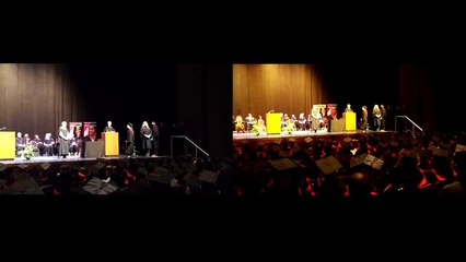 College backflip graduation prank like a bawse! (YOLO, YOGO, ggnore...)