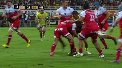 TOP14 - Résumé Clermont-Grenoble : 25-6 - J2 - Saison 2015/2016