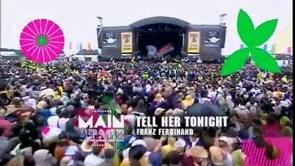 Franz Ferdinand performing This Boy