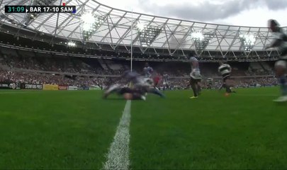 How rugby is supposed to be played. Fantastic teamwork and speed from Ben Tapuai vs. Samoa.