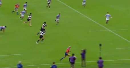 Stunning team try from the Baa Baa's. Ben Tapuai scores.