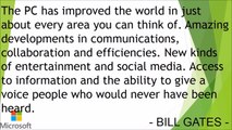 BILL GATES FAMOUS QUOTES