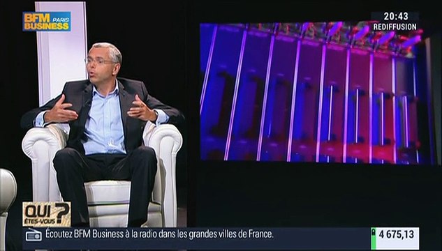 Michel Combes, directeur général d'Alcatel-Lucent (1/2) - 28/08