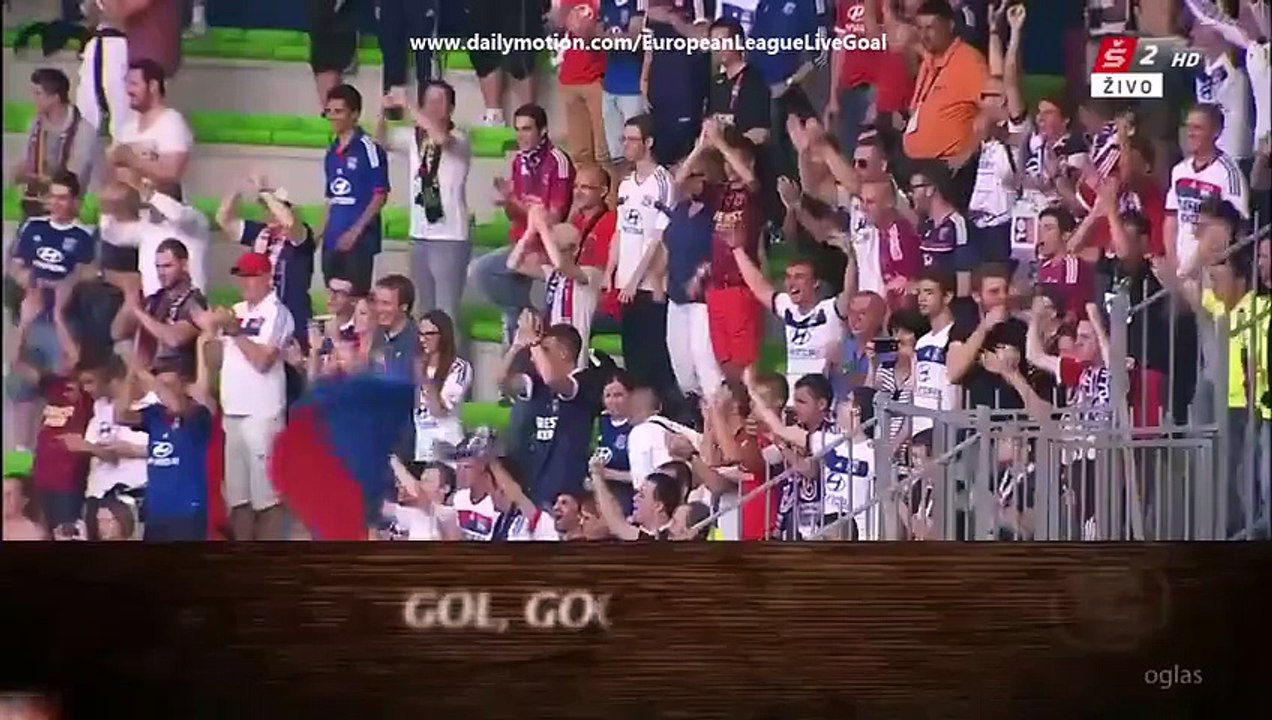 All Goals and Highlights | Olympique Lyonnais 4-0 Caen - Ligue 1 - 29.08.2015 HD