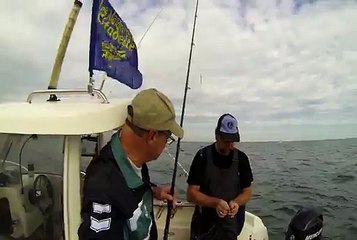 Pêche et ballade en mer au large de Dunkerque
