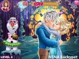 Disney Princess Elsa Kissing Jack Frost Gameplay Fun Frozen Games Kissing Games