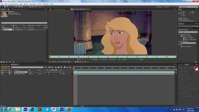 How to make a character cry - After Effects Tutorial