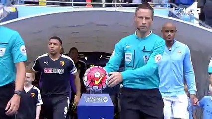 الدوري الإنكليزي الممتاز : مانشستر سيتي 2-0 واتفورد