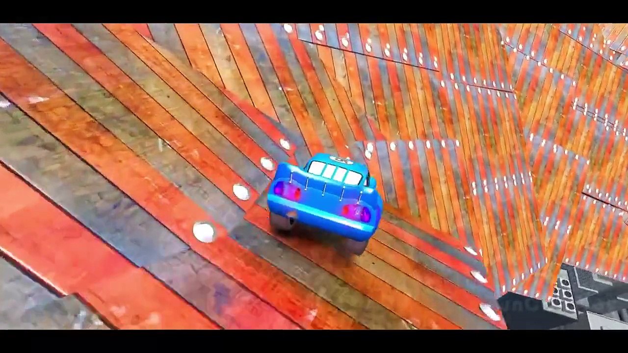 Nursery Rhymes Disney Pixar Cars Spiderman & Lightning McQueen Colors Songs for Children w  Action