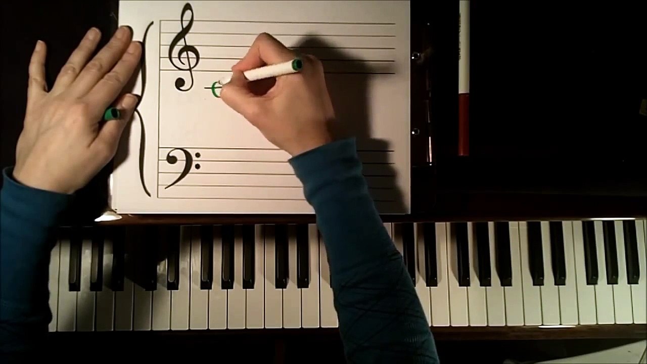 Learn How to Read Music Grand Staff Notes Piano Tutorial easy HD