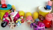 PEPPA PIG Super Surprise Egg - Hello Kitty MLP Disney Frozen LPS Play Doh Toy Eggs