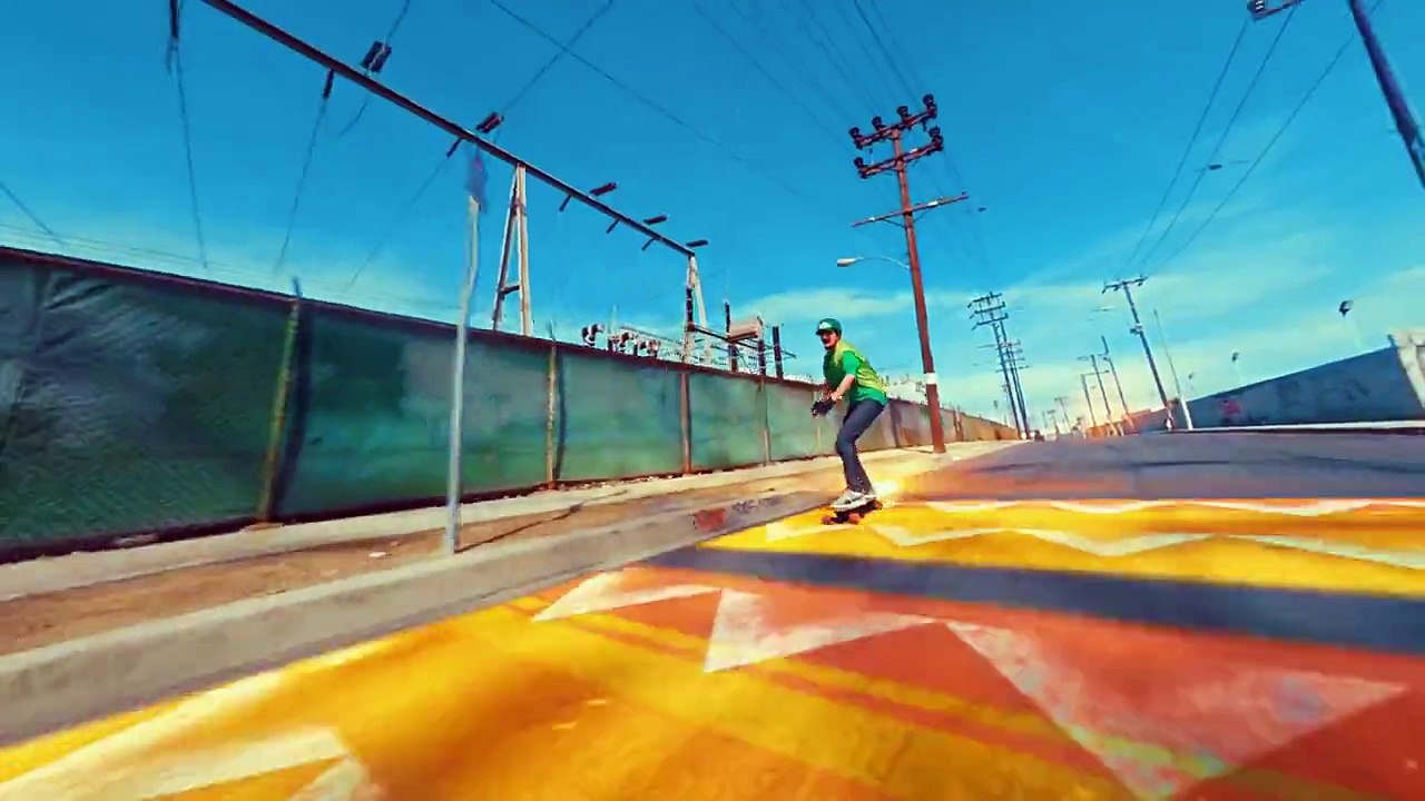 Luigi en skate dans la vraie vie