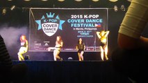 Violette as Girls Day at The 2015 KPop Cover Dance Festival in Manila