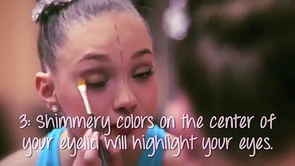 Maddie Ziegler's Make Up Tutorial-Abby Lee Dance Secrets App
