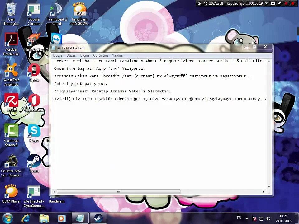 Counter Strike 1.6 Half-Life Launcher Çalışmayı Durdurdu Hatası Çözümü !