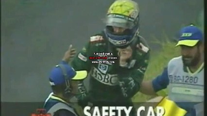 F1 2003 Brazília - Webber és Alonso brutális balesete