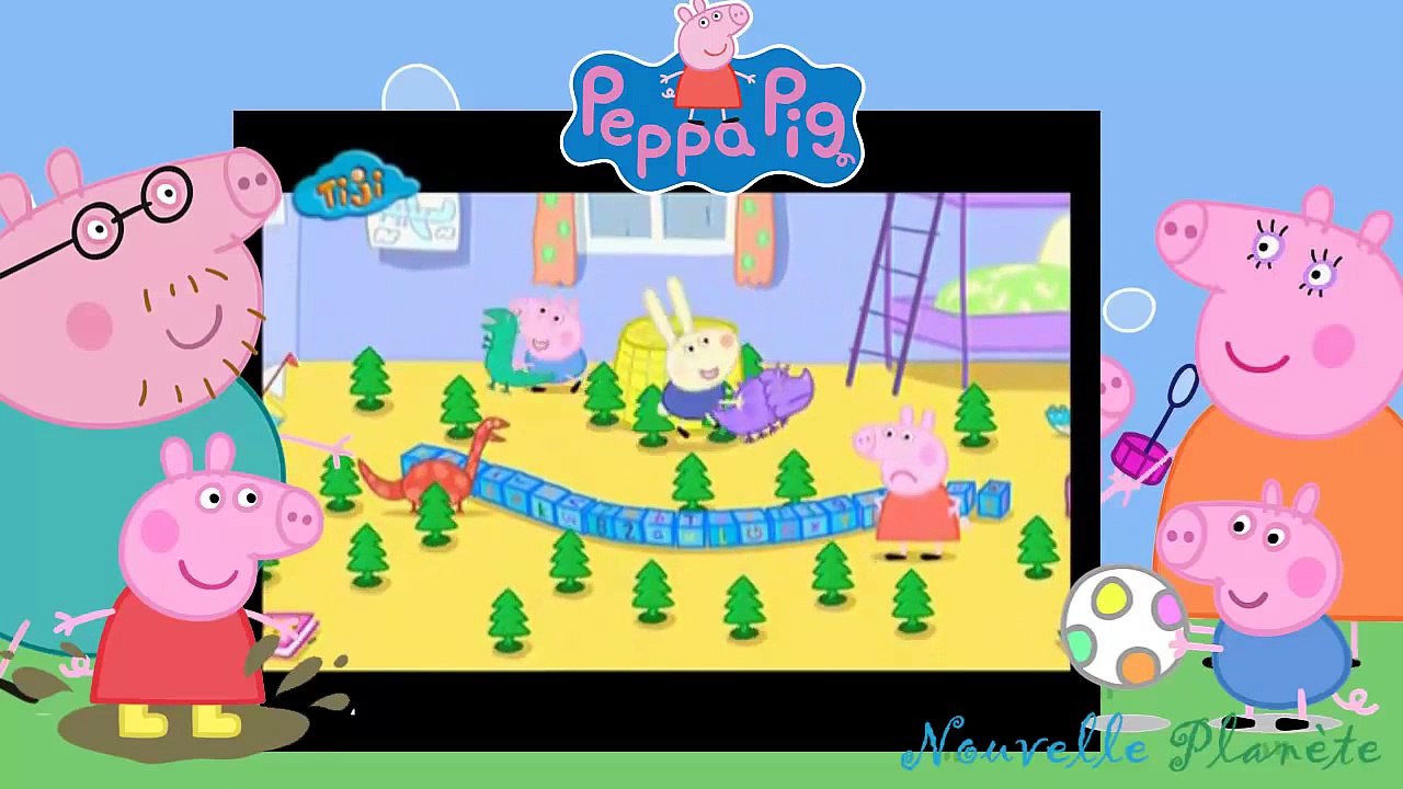 PEPPA PIG COCHON En Français Peppa Episodes Richard Rabbit vient jouer