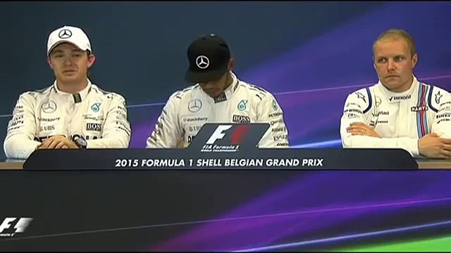 F1 2015 Belgian GP Pres konferencija posle kvalifikacija